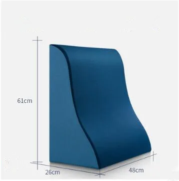 Bedside Cushion Office Memory Foam Seat Cushion Large Backrest Lumbar Support Bed Reading Back Sofa Gift Home Decor 