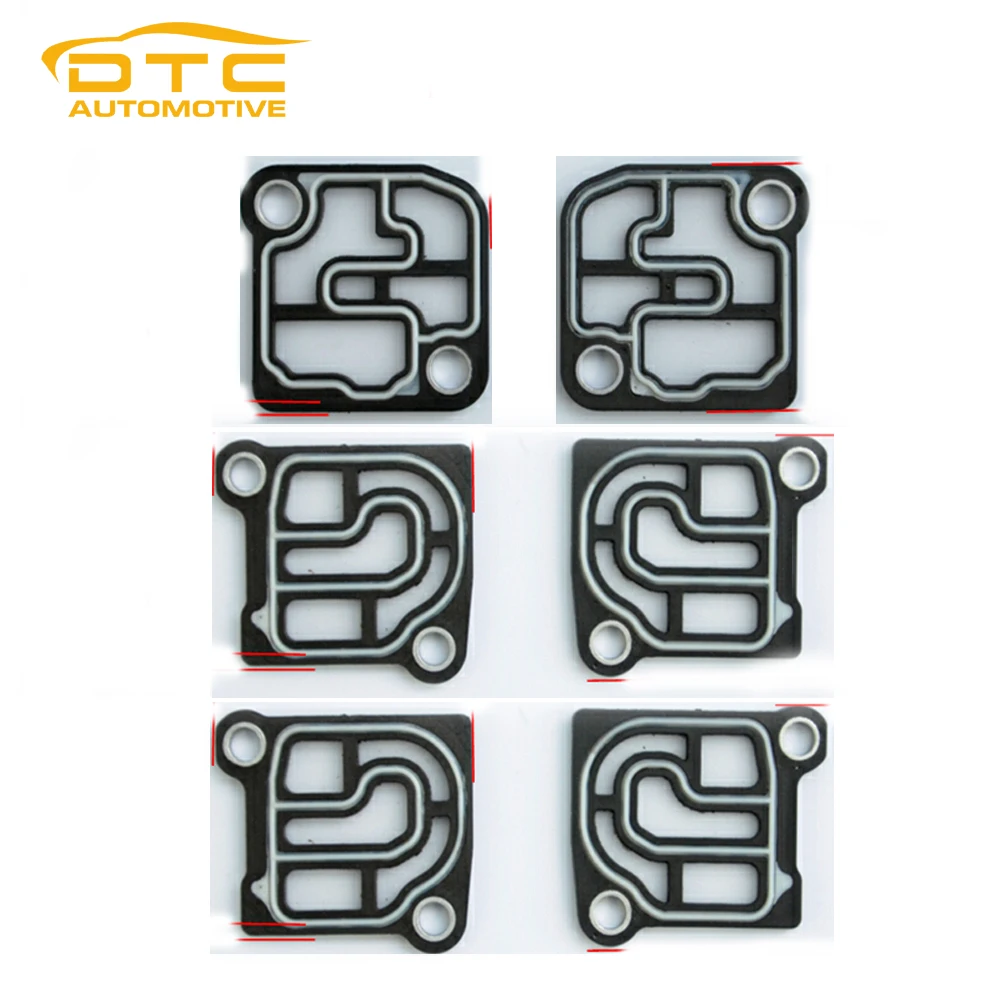 

6 pcs DSG 7 speed auto transmission 0B5 OB5 DL501 DQ500 shift solenoid clutch solenoid gasket filter set fit for A4 A5 A6 A7 Q5