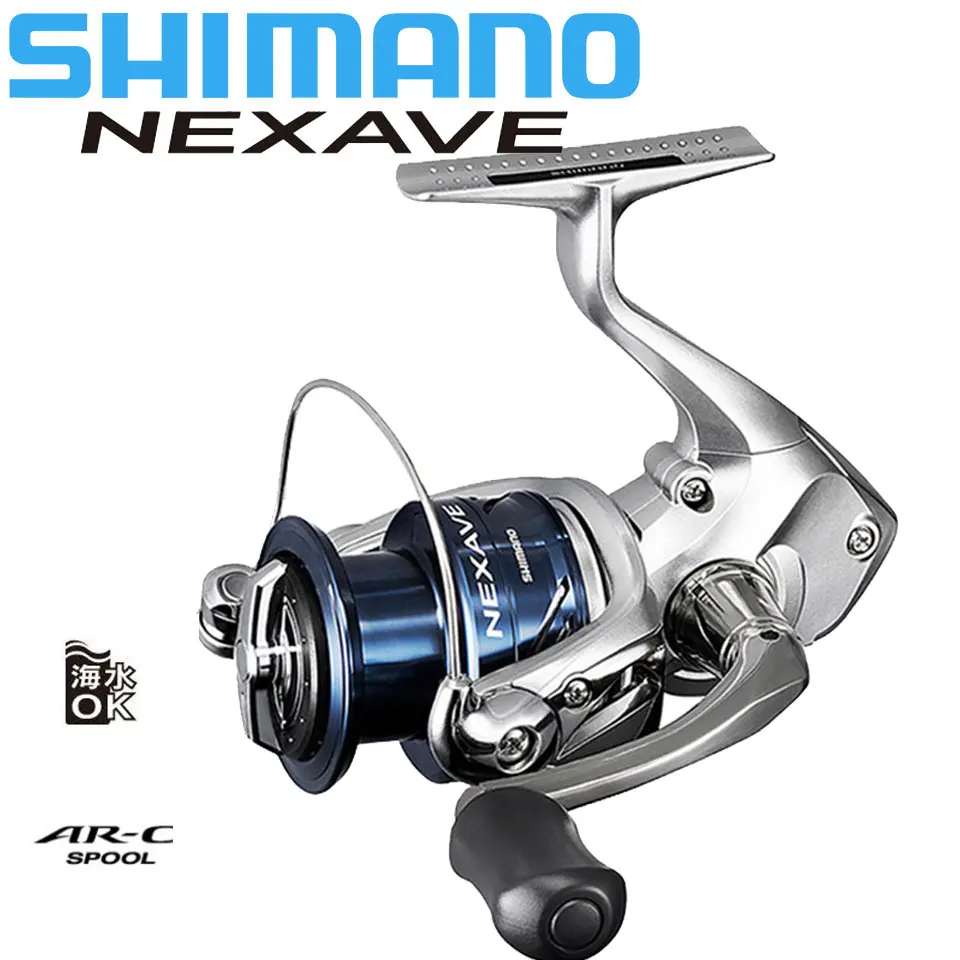 Рыболовная катушка SHIMANO NEXAVE 5,0: 1/5.2:1/5,8: 1/6.2:1 3 + 1BB 1000 C5000HG спиннинговая Рыболовная катушка AR C катушка для морской воды/пресной воды|Рыболовные катушки|   | АлиЭкспресс