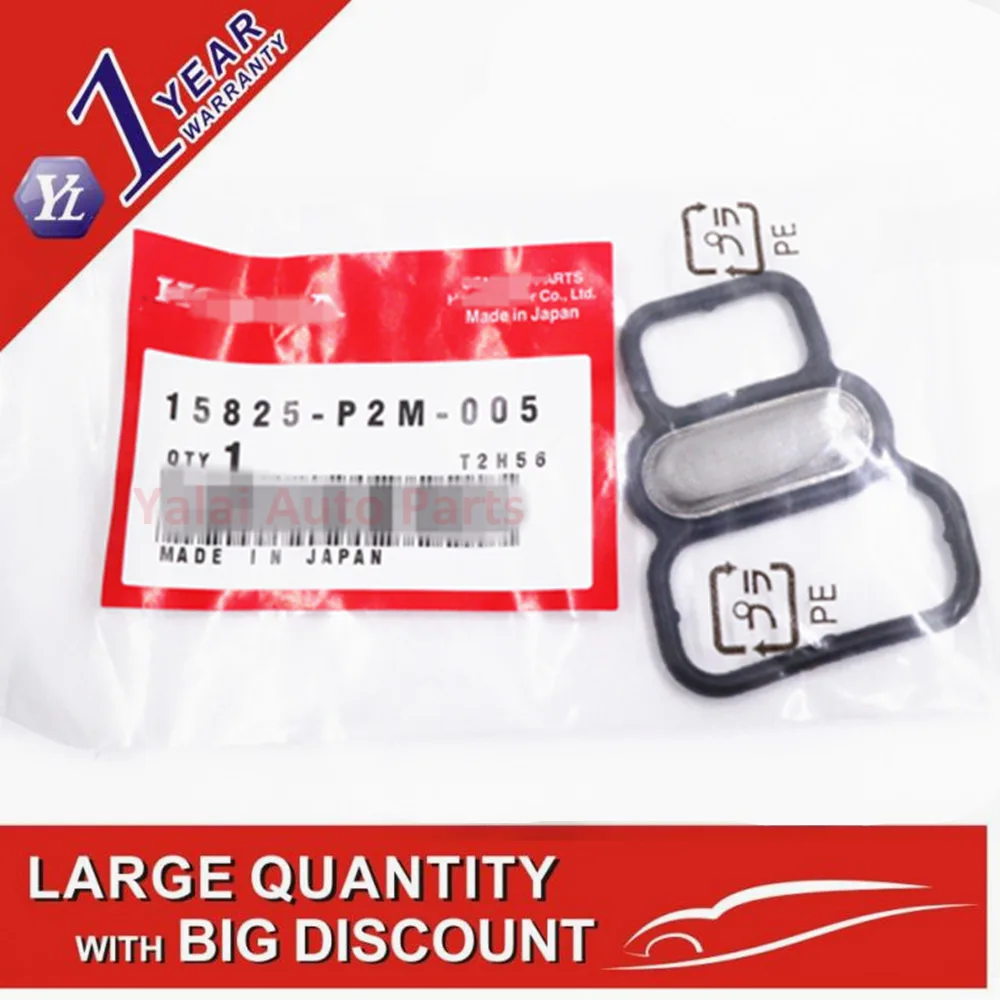 

Original OEM VVT Variable Timing Spool Solenoid Valve Gasket Filter 15825-P2M-005 For Civic 96-05 For Civic Del Sol 96-97