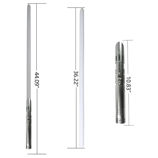 LGT Lightsaber-RGB Xenopixel Proffie Metal Hilt Heavy Dueling Light Saber with 12 Sound Fonts Sensitive Smooth Swing 5