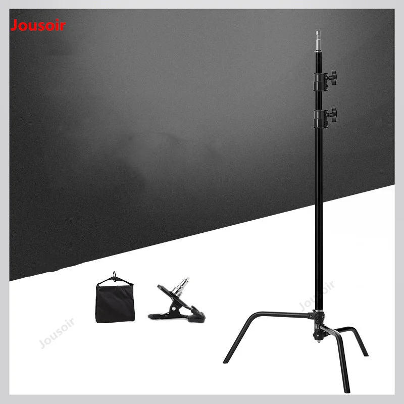  Photography Studio Black Magic Leg C-type Light Stand Photography Stainless Steel Stand for softbox
