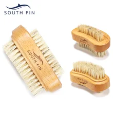 Маникюрный Инструмент оптом Южная плавник двухсторонняя ширина ногтей кисти строительные блоки+ белая щетина поддержка OEM