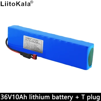

liitokala 36V 10Ah electric bicycle rechargeable lithium battery 42V 10000 mAh 18650 scooter dedicated built-in BMS