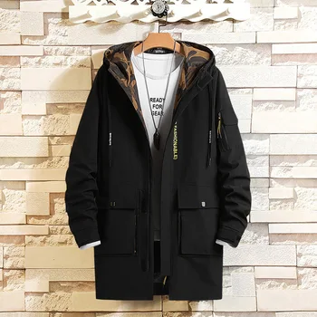 

Windbreaks 2020 Mens Military Jackets Spring Autumn Cargo Outdoor Sport Casual Army Clothes Trench Coat Windproof Waterproof