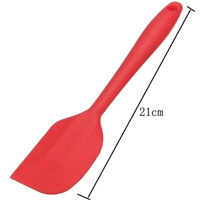 Food Grade Silicone Spatula Cream Cake Scraper Brush Non-Stick Butter Mixer Cake Brush Kitchen Baking Tool Bakeware