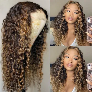 

Lace Front Human Hair Wig Loose Wave Curl Hair Wig 5*5 PU Silk top Wig with Baby Hair Glueless Brazilian Remy Hair