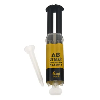 

Office 4ml Home Supply Stationery Long-lasting Adhesive AB Glue Universal Waterproof Reliable 2 Minutes Curing Firm Super Liquid