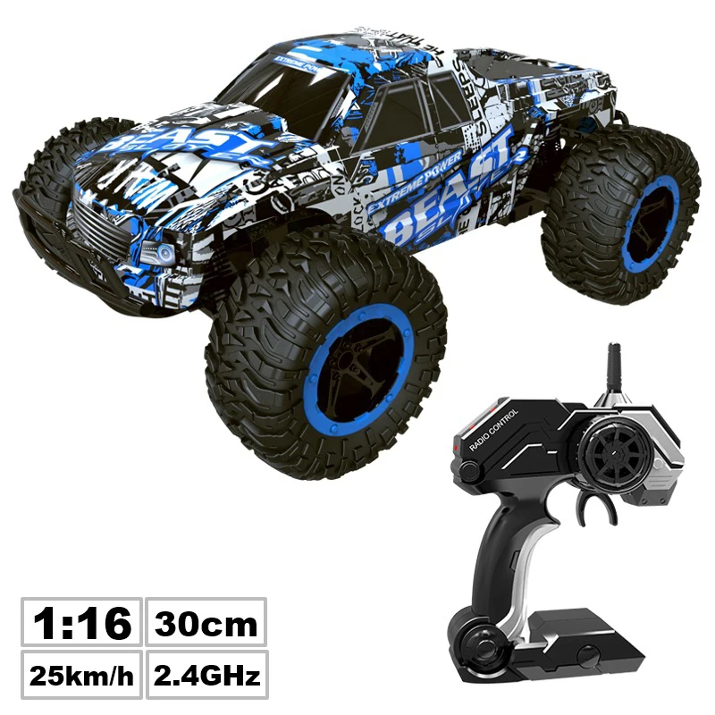 Радиоуправляемая машина, 1:16, высокая скорость, внедорожник, грузовик, радио, дистанционное управление, 2,4 Гц, Дистанция управления, 50 м, без помех, радиоуправляемая машина, детская игрушка радиоуправляемые машины - Цвет: picture color
