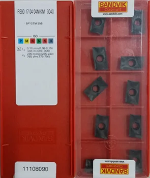 

10PCS CARBIDE INSERT R390 17 04 04M-KM 3040