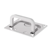 4 шт. в упаковке, утопленный люк, выдвижной шкафчик в морском стиле, подъемное кольцо, 316 нержавеющая сталь, размер 3 дюйма x 2-1/4 дюйма