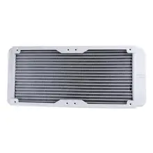 240 мм 18 трубка прямой G1/4 нитки водяного охлаждения охладитель радиатор, обменник для ПК компьютера водяного охлаждения системы Whol