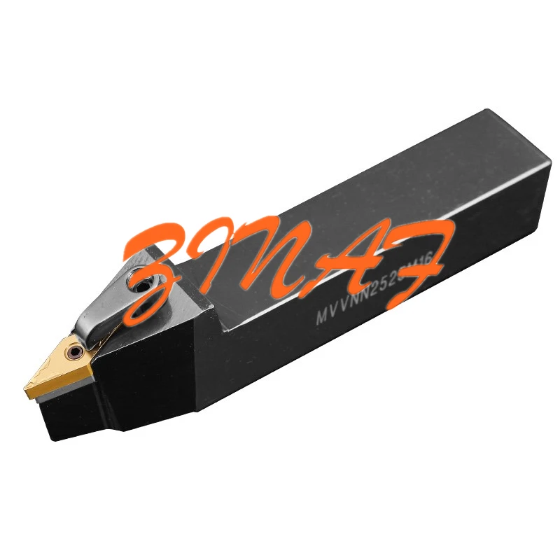 

1pc MVVNN1616K16 MVVNN2020K16 MVVNN2525M16 External Turning Tool Hold VNMG160404 Carbide Inserts Lathe Bar CNC Cutting Tools