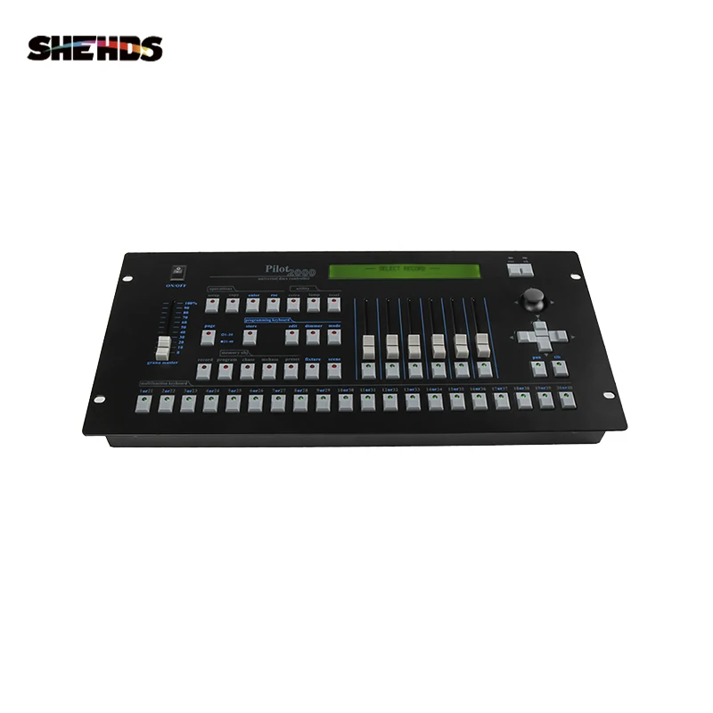 

SHEHDS DMX Console Pilot 2000 DMX 512 Controller Stage Effect Lighting Equipment 3 Pin hole Suitable Stage Light DJ Equipment