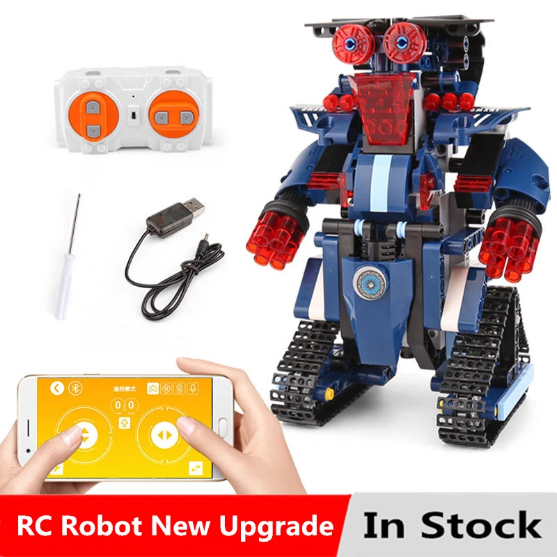 Робот RC Diy блоки техника Мощность Функция Смарт гусеничный пульт дистанционного управления Fit BOOST двигатель строительные Конструкторы кирпичи 13001