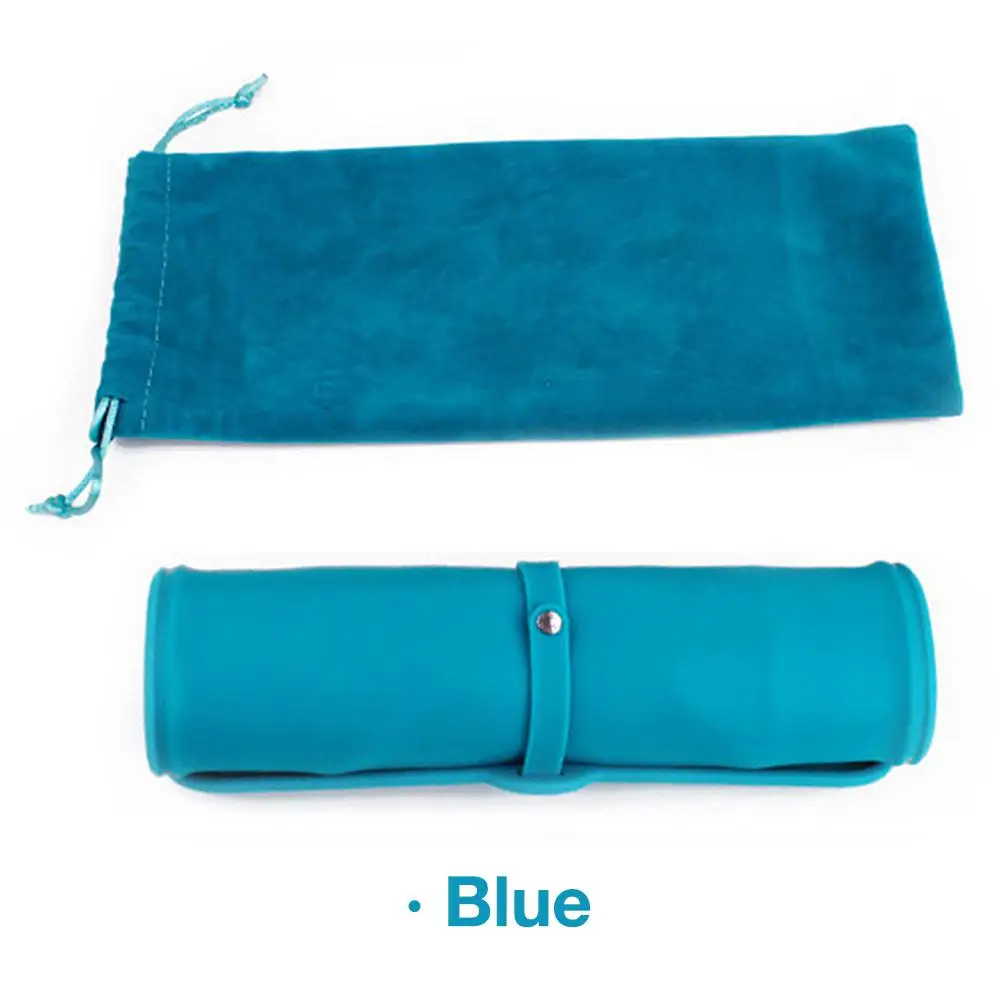 Blue 2 шт. портативный коврик для воды для домашних животных, собак, кошек, напитков, открытый складной удобный в хранении силиконовый коврик для кормления собак, двойная чаша, ковер - Цвет: Blue
