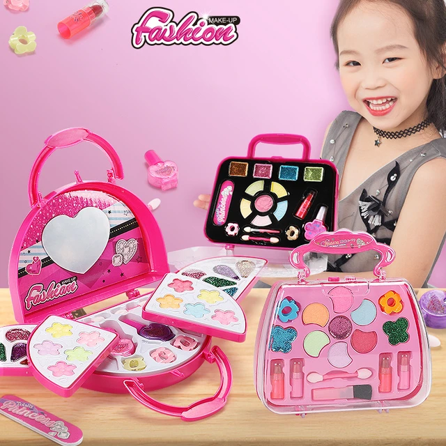 Mode Filles Maquillage Ensemble de jouets Simulation Poignée Boîte