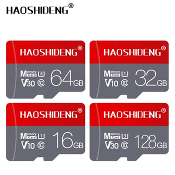 

wholesale 50pcs class 10 16GB 32GB 64GB 128GB micro sd card Flash Memory Card for Smartphone Adapter