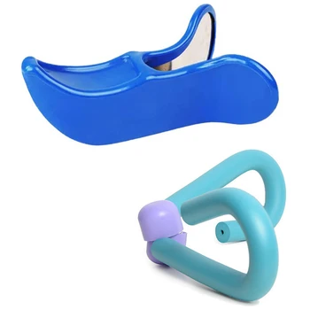 

Fitness Training Device Kit, Inner Pelvic Floor Muscle Training Device and Thigh Orthosis, Legs, Arms, Bladder 2 Pieces