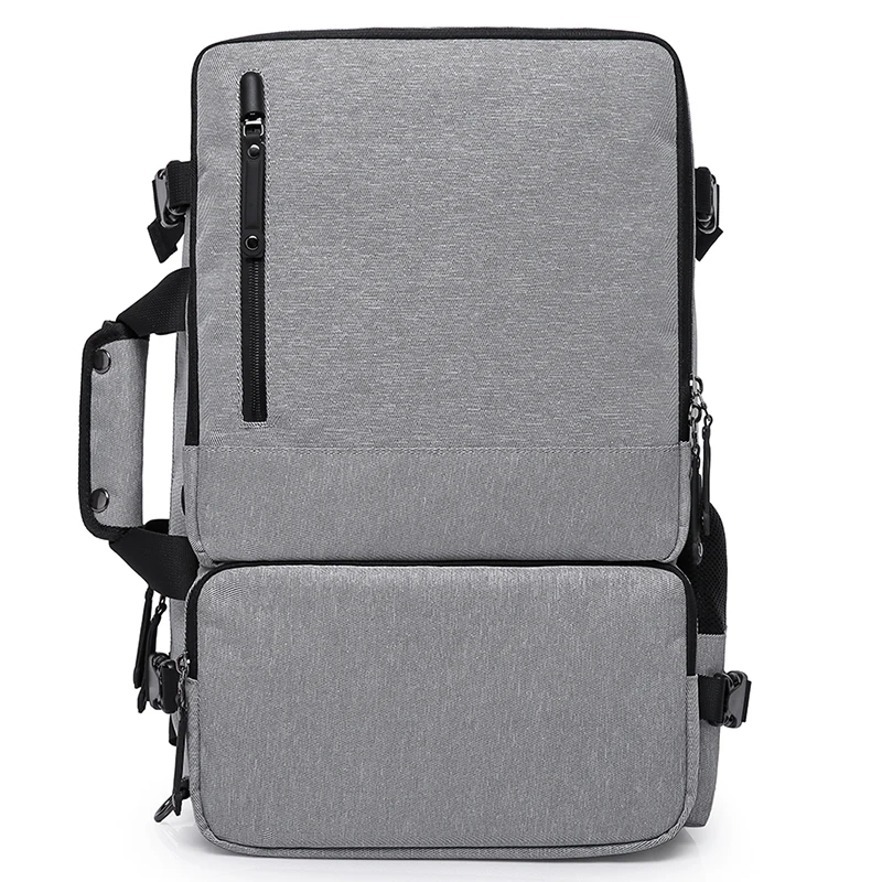 

Business Backpack for Men Laptop Shoulder Bags Anti-theft Design Large Capacity Travel Luggage Bag 2019 School Man Gray Bag