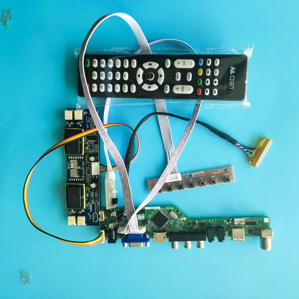

Для LM201WE3-TLL2 1680X1050 20,1 "цифровой сигнал 30pin 4 лампы плата контроллера Разрешение комплект ЖК-дисплей USB AV ТВ карты Интерфейс