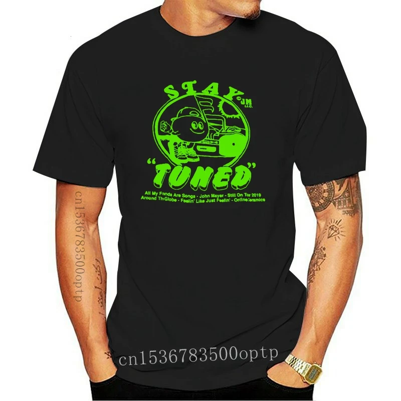 Camiseta de cerámica EN LÍNEA DE John DAVIDSON, camiseta de gira 2021, Stay Tuned, nueva 2021 hombres T camisa oferta 100% algodón|Camisetas| - AliExpress