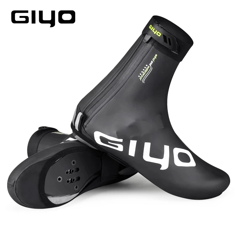 GIYO Cycling Boot Covers Warm Cycling Shoe Covers Waterproof Winter 