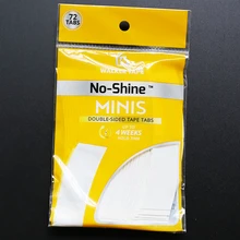 Без блеска мини лента для волос двусторонняя клейкая лента медицинская скотч США для париков