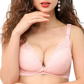 

Pregnant maternity dress Fashion Women Lady Nursing Bras Maternity Breastfeeding Pregnant Bra Underwear 95AE