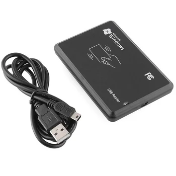 

10pcs/lot New USB RFID ID Contactless Proximity Smart Card Reader EM4001 EM4100 Windows TK4100 scanner read only