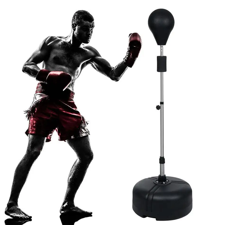 

Outdoors Home Double End Boxing Speed Ball Punching Bag Inflatable Pear Bodybuilding Boxing Equipment Fitness Speed Balls