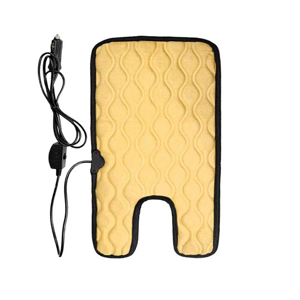 Household Covers Heating Cushion Pad Safe Electric Car Auto Accessories Non Slip Switch Control Winter Child Seat Warm