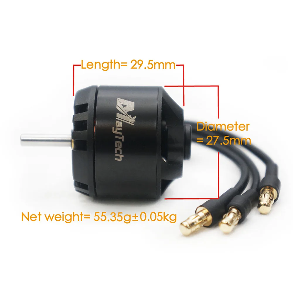 US $653.85 Maytech 50PCS Brushless Motor 2830 Sensorless Outrunner Motor For RC Model Aircraft Radio Control Airplane Helicopter