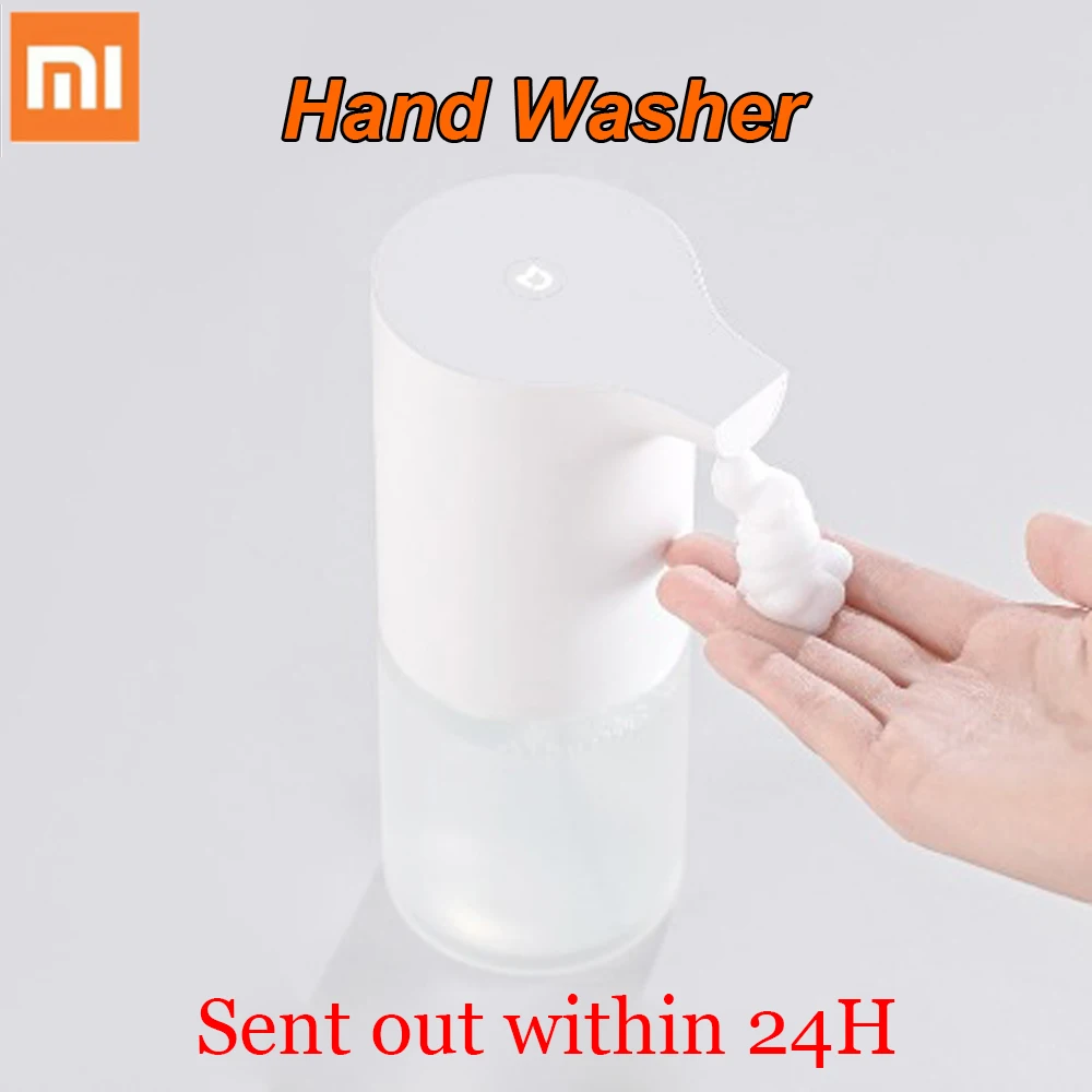 Xiaomi Mijia-dispensador de jabón de manos Original, dispositivo automático de inducción de espuma, Sensor infrarrojo para Smart mi home, 0,25 s