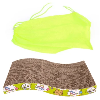 

Retail Pet Cat Grooming Washing Bath Bag, Polyester Mesh Bag & Pet Cat Kitten Scratch Scratcher Pad Seize Catch Board