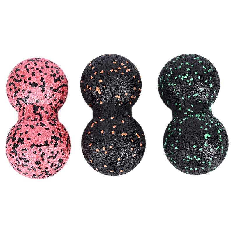 

1pcs Yoga Exercise Relieve Pain Peanut Massage Ball Fitness Fascia Roller Pilates Yoga Roller Massage Ball Massage Tools