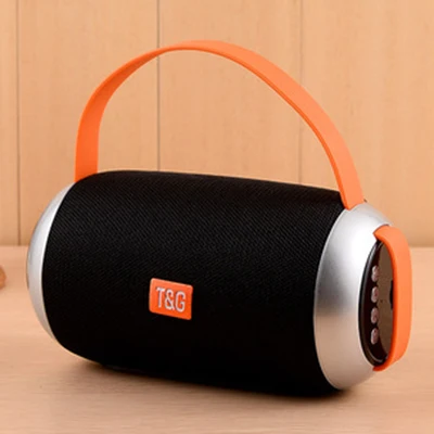 Портативный беспроводной Bluetooth динамик Mini TG Fabric с супер басами сабвуфер бумбокс