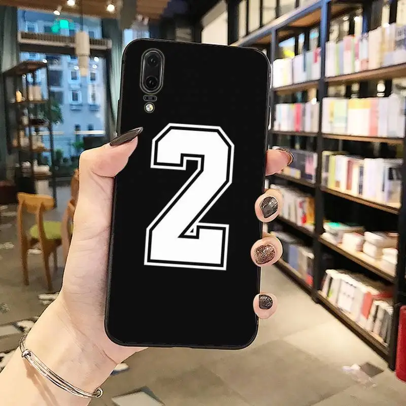 huawei silicone case Football Lucky number Phone Case For Huawei Mate 9 10 20 Pro lite 20x nova 3e P10 plus P20 Pro Honor10 lite phone case for huawei