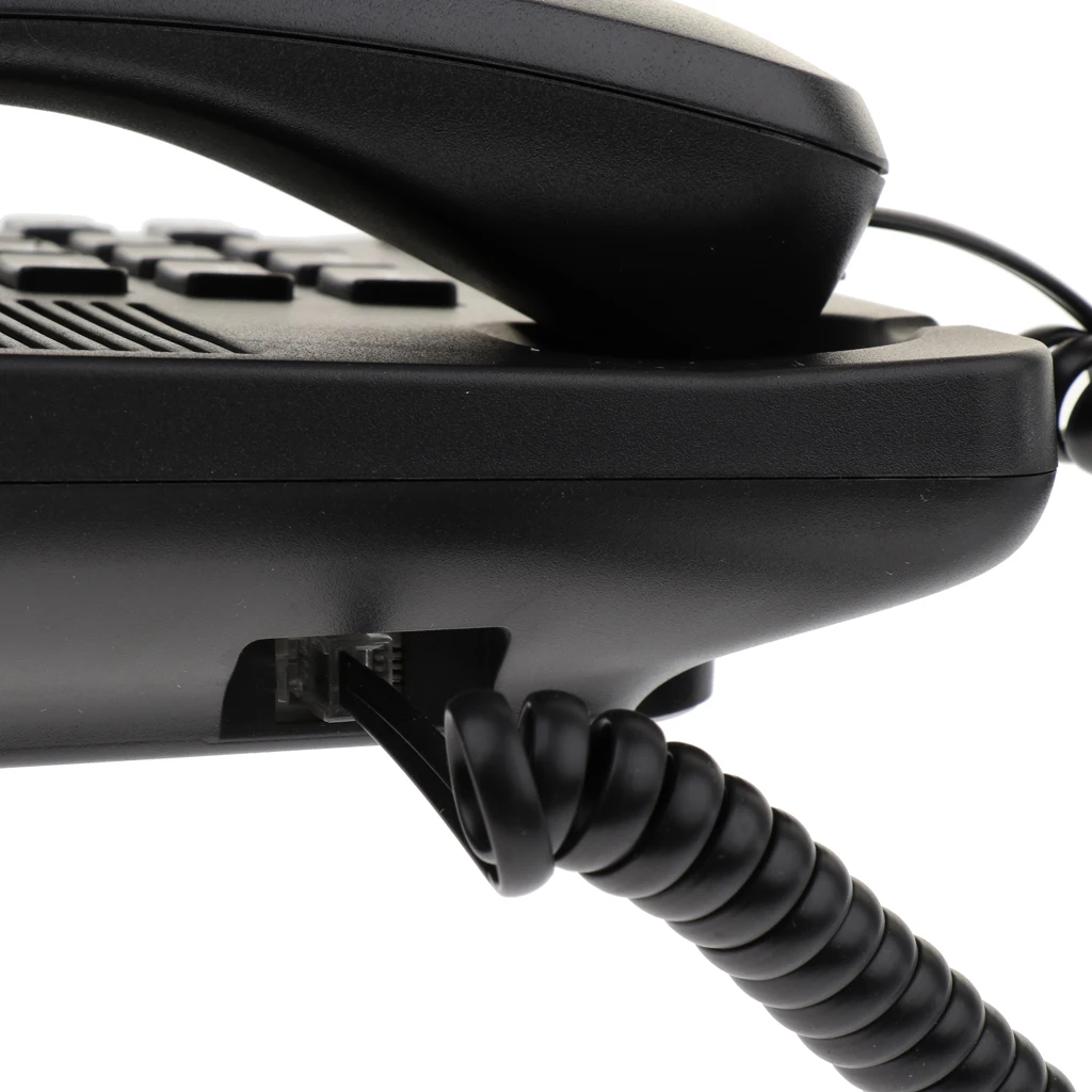 Corded Phone Home Wall Line Office Business Landline Fixed Telephone