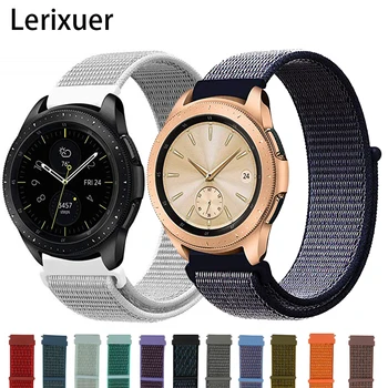 

Nylon loop Strap For Samsung galaxy watch 46mm 42mm Galaxy watch active 2 strap Gear s3/ 22mm 20mm watch band huawei watch gt 2