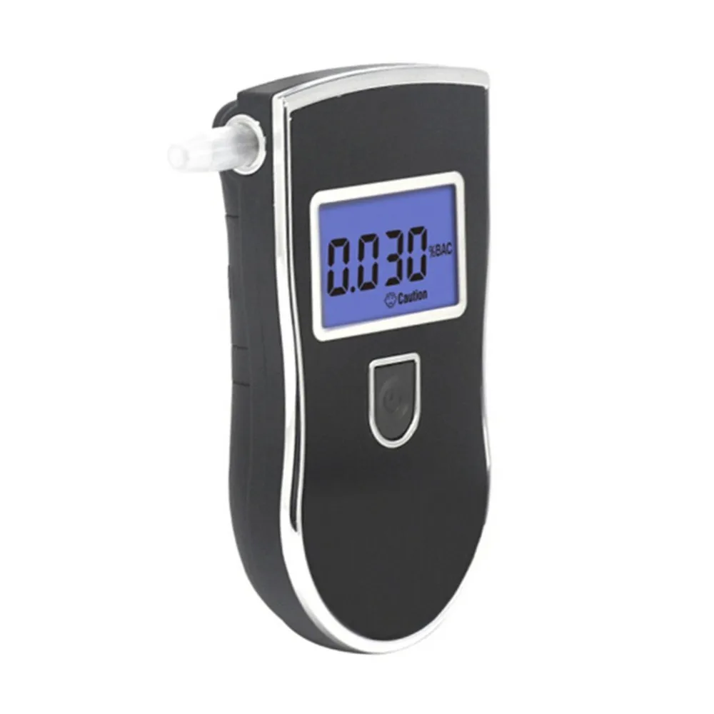 Digital Breath Alcohol Tester Breathalyzer With Lcd Display High Precision Gas Alcohol Tester Portable