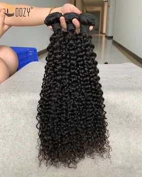 

Doozy Hair Brazilian Hair Deep Curly 3 Bundles Virgin Human Hair