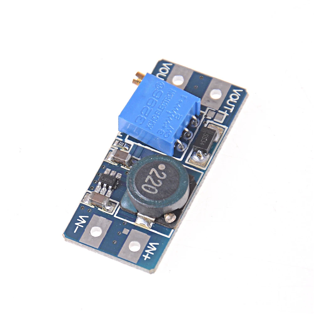 1 шт. MT3608 DC-DC Boost модуль 2A регулируемый Повышающий Модуль повышающий преобразователь постоянного тока с Питание модуль 2 V-24 V 5V 9V 12V 28V