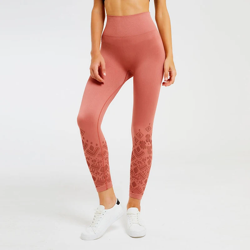 Бесшовные энергетические Gymwear тренировки бег спортивная одежда для фитнеса