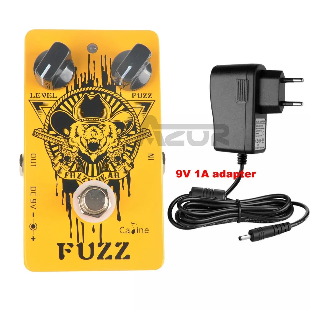 Caline CP-46 Fuzzy Bear Fuzz гитарный эффект педали Аксессуары для гитары педаль эффект Fuzz педаль для гитары Fuzz гитарные части