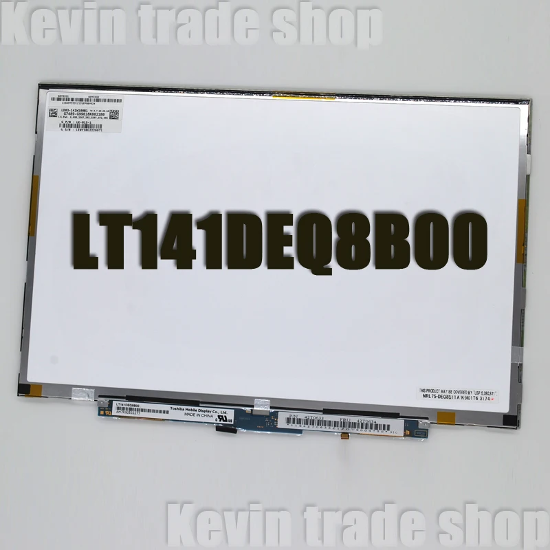 Бесплатная доставка LTN141BT08 LT141DEQ8B00 ЖК-экран для IBM Lenovo thinkpad T400S T410S FRU: 04W0433 1440*900
