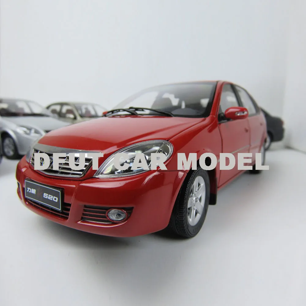 Литой 1:18 LI FAN 520 модель литой под давлением металлический сплав модель автомобиля игрушка подарок для коллекции с бесплатной доставкой