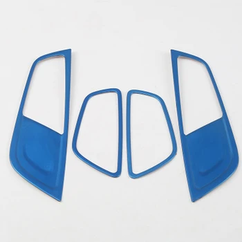 

4 Pcs/set Stainless Steel Door Handle Armrest Protection Cover Car Interior Decoration Sticker for Hyundai ENCINO 2018 Style