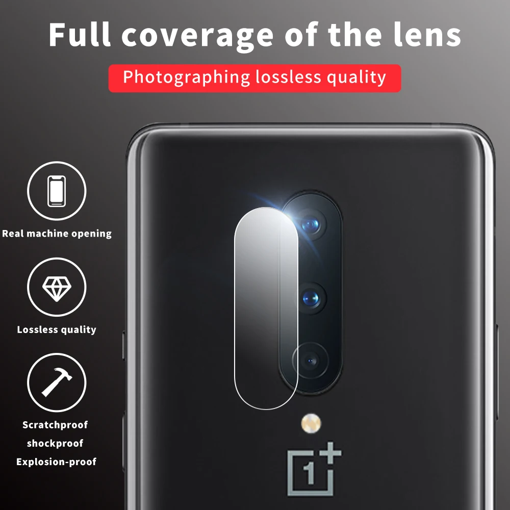 Закаленное стекло для Oneplus 8 Защитная пленка экрана 1 + Pro задняя камера мягкая