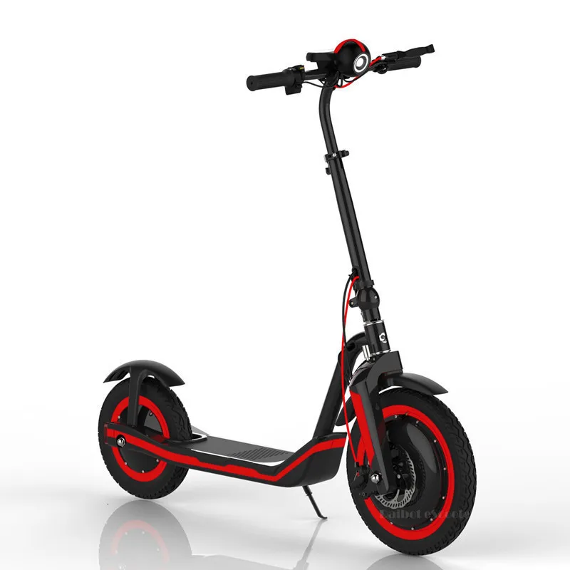 New 12 Inch Electric Kick Scooter For Adults Two Wheels Electric Scooters 36V 350W Big Tires Off Road Portable Electric Scooter (15)